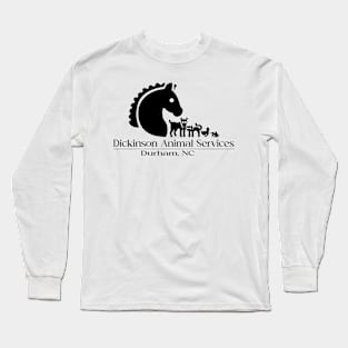 Dickinson Animal Services Logo Long Sleeve T-Shirt